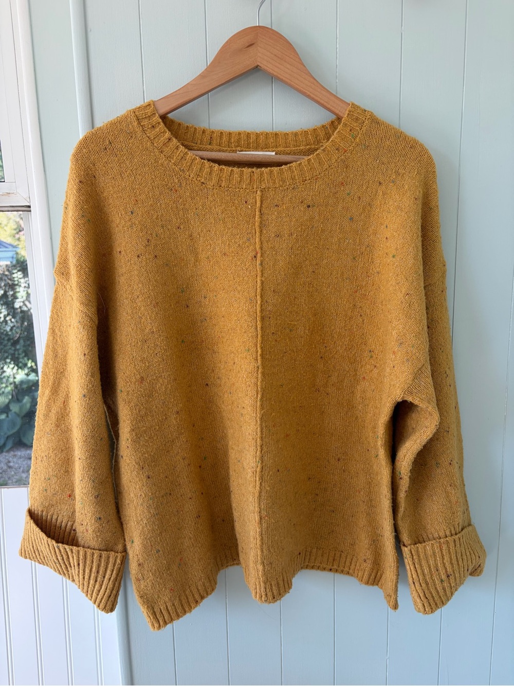 Blu Pepper Mustard Crewneck Sweater